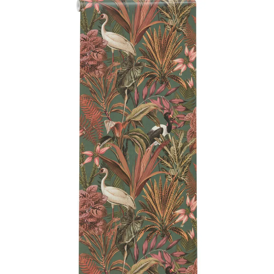 Kwantum Behang Bowie Groen