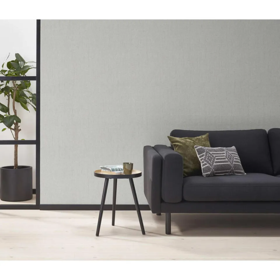 Kwantum Behang Fem Zilver