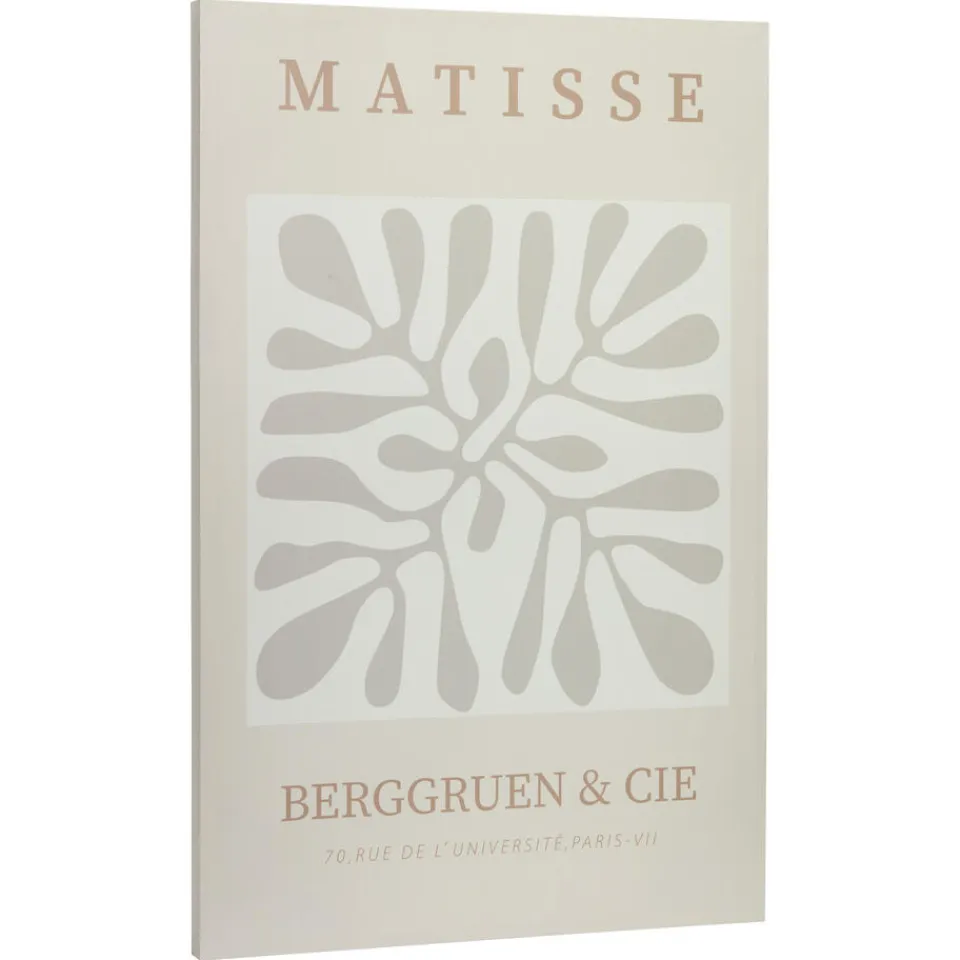 Kwantum Canvas Schilderij Matisse Beige 75x115 Cm