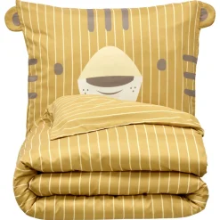 Kwantum Dekbedovertrek Tijger Oker