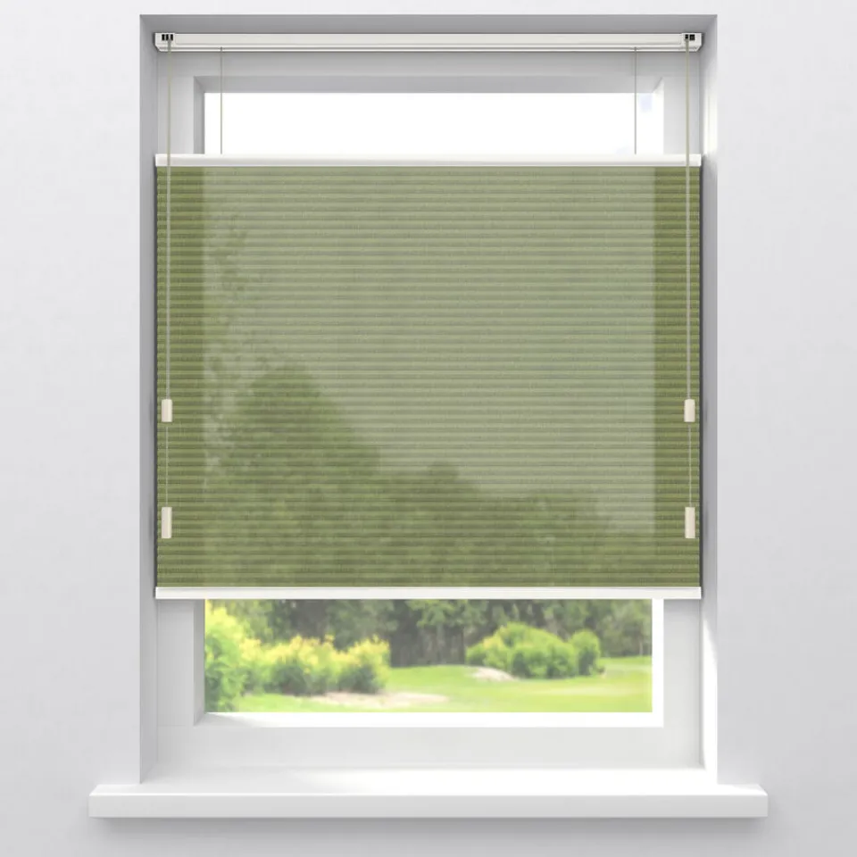 Kwantum Fenstr Dubbel Plisségordijn Maud Transparant