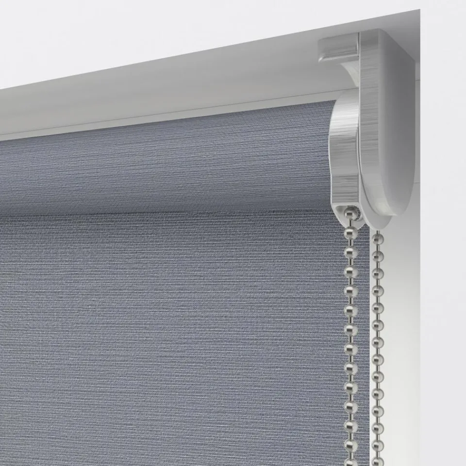 Kwantum Fenstr Rolgordijn Jara Grijs Lichtdoorlatend