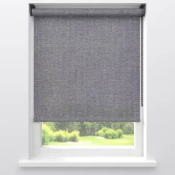 Kwantum Fenstr Rolgordijn Screen Sep Grijs