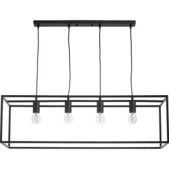 Kwantum Hanglamp Alpha Zwart