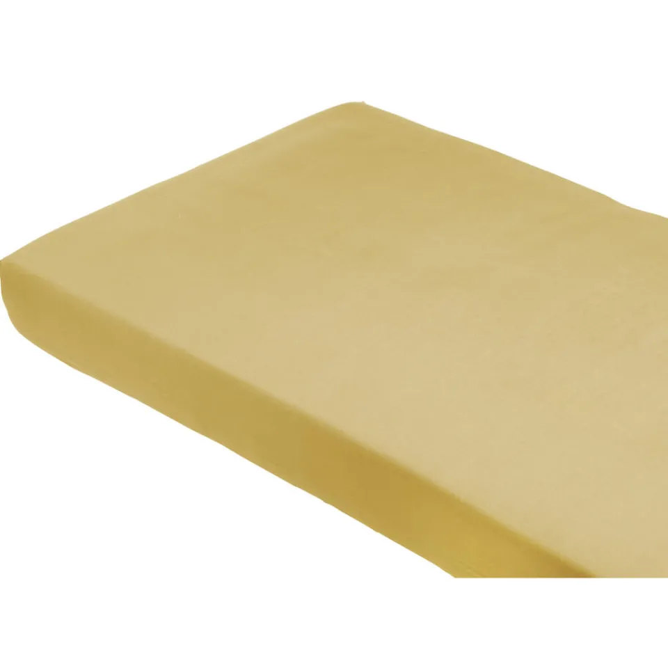 Kwantum Hoeslaken Katoen Oker - 90x200cm