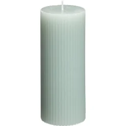 Kwantum Kaars Rustiek Ribbel Mint 15 Cm