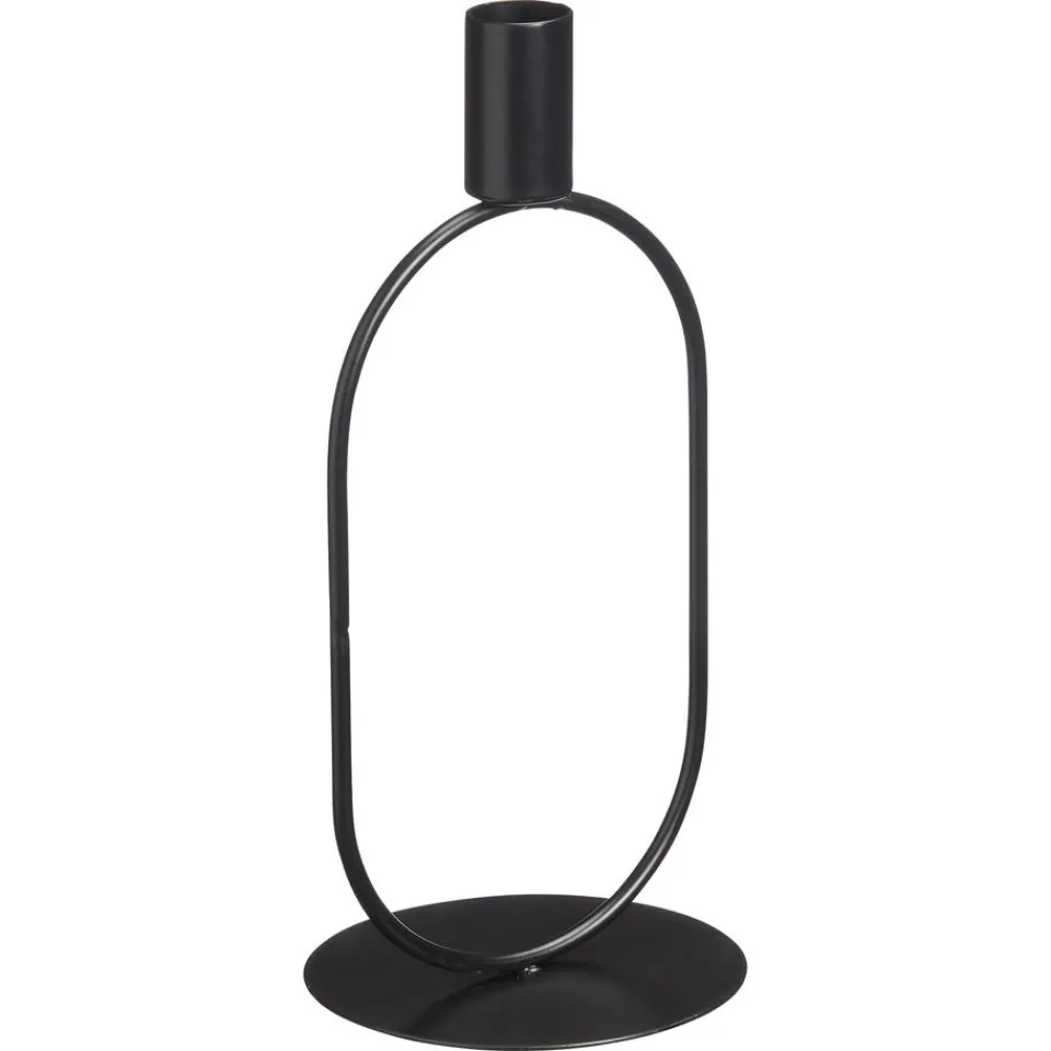 Kwantum Kandelaar Obi Ovaal Zwart