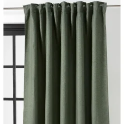 Kwantum Kant En Klaar Gordijn Ziva Donkergroen