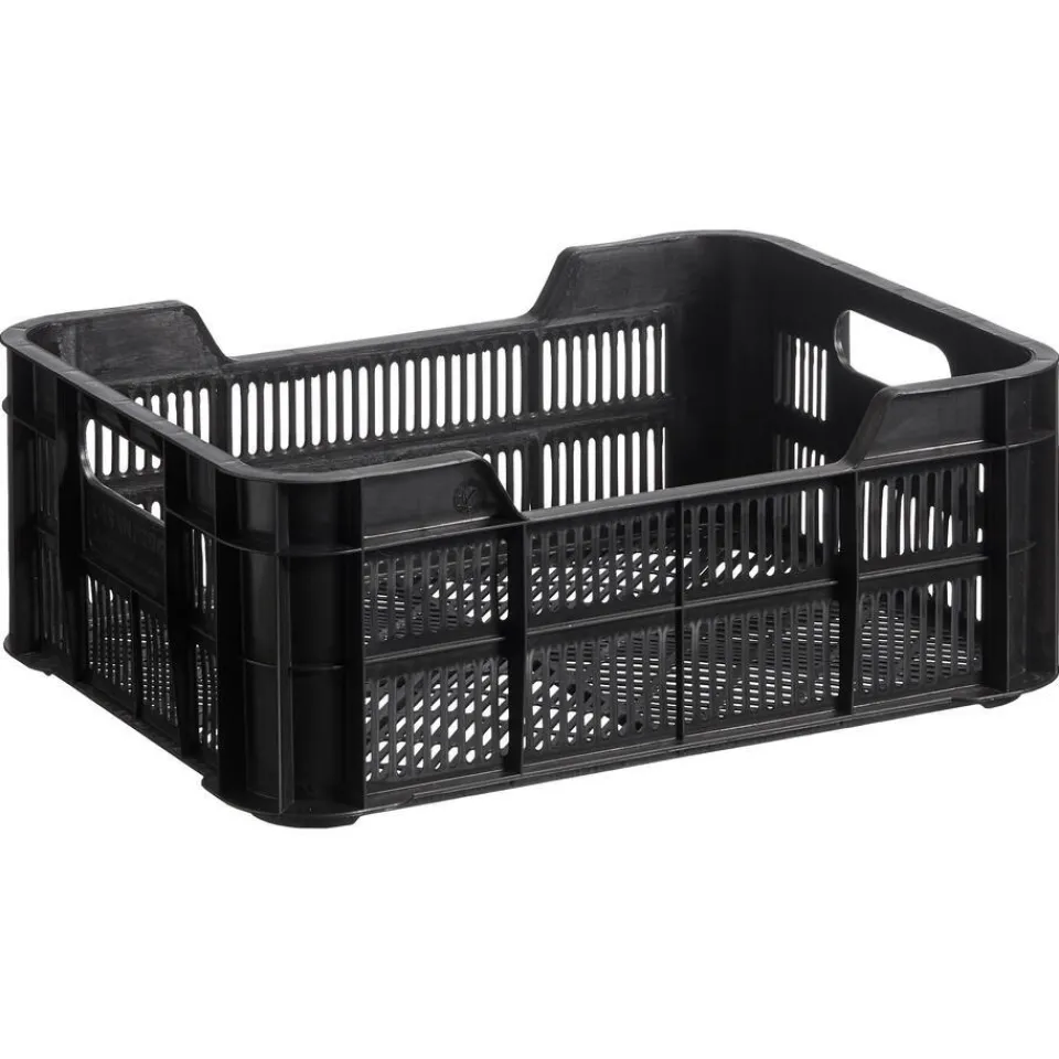 Kwantum Krat Helsinki Zwart 7 Liter