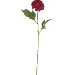 Kwantum Kunstbloem Dahlia Bordeaux