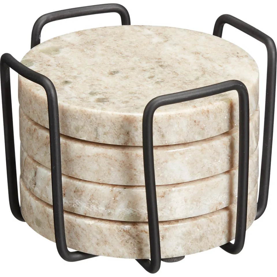 Kwantum Onderzetters Marmer 4 Stuks