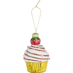 Kwantum Ornament Cupcake Aardbei