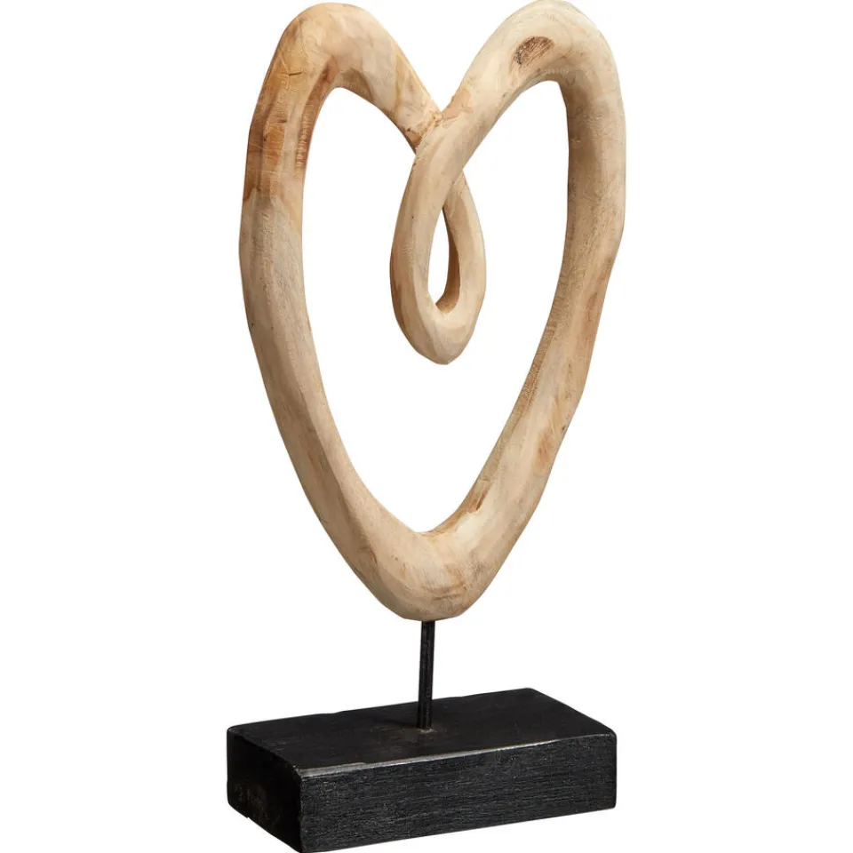 Kwantum Ornament Op Voet Teak