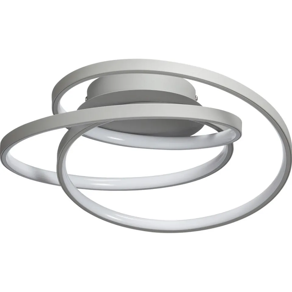 Kwantum Plafondlamp Denn LED Grijs