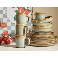 Kwantum Serviesset 16-Delig Glazuur