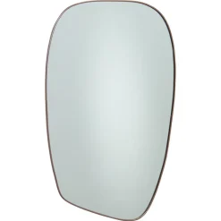 Kwantum Spiegel Mura Retro Bruin - 35x22 Cm