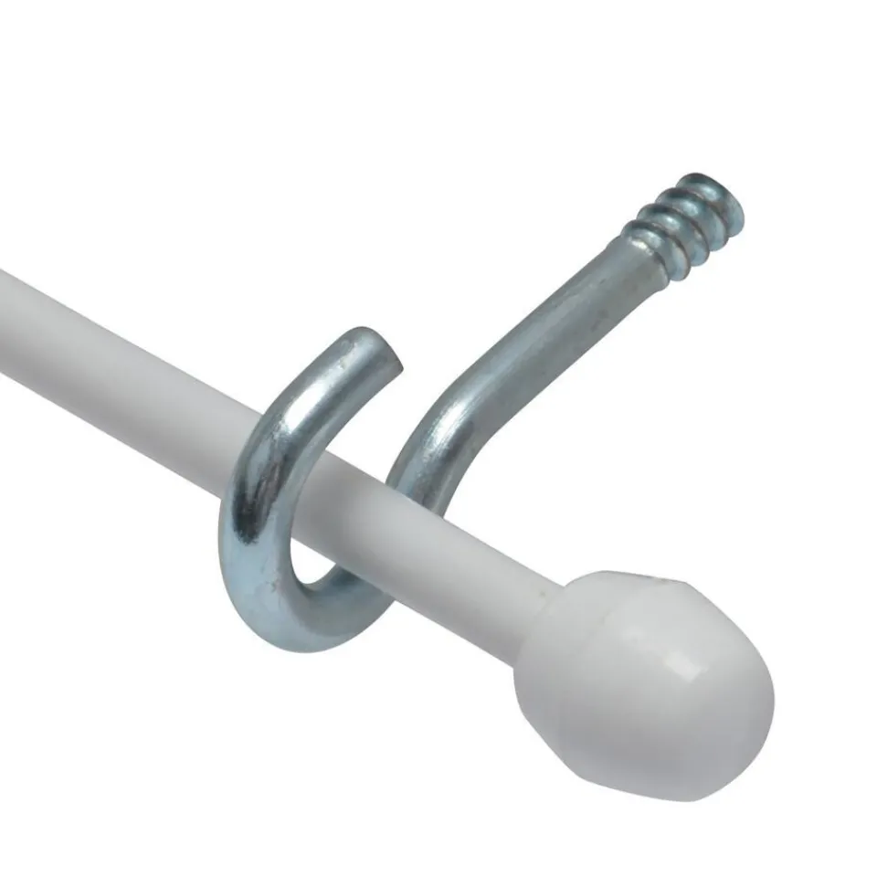 Kwantum Spiraal/Knop/Haak Wit 250 Cm