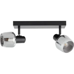 Kwantum Spot Cala 2-Lichts Zwart