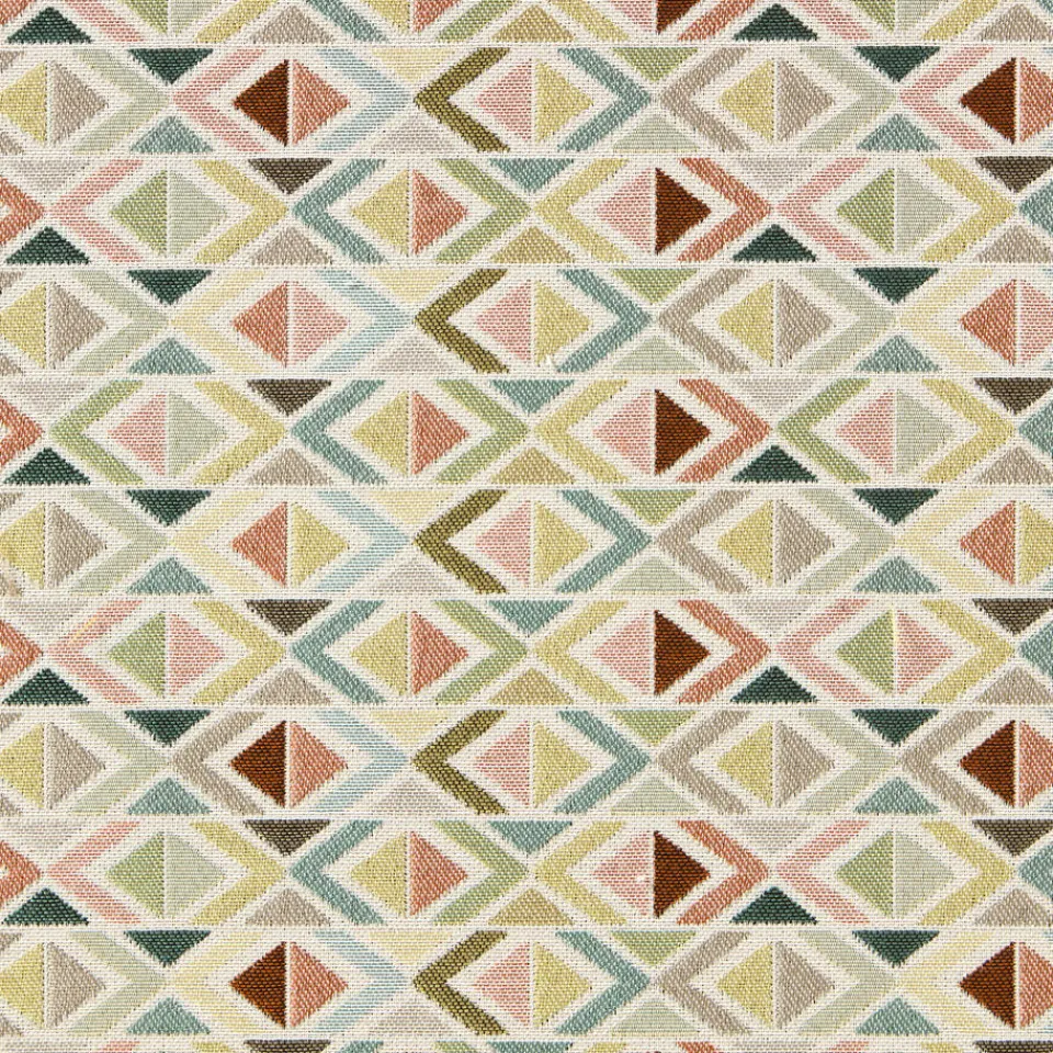 Kwantum Stof Kris Multicolor