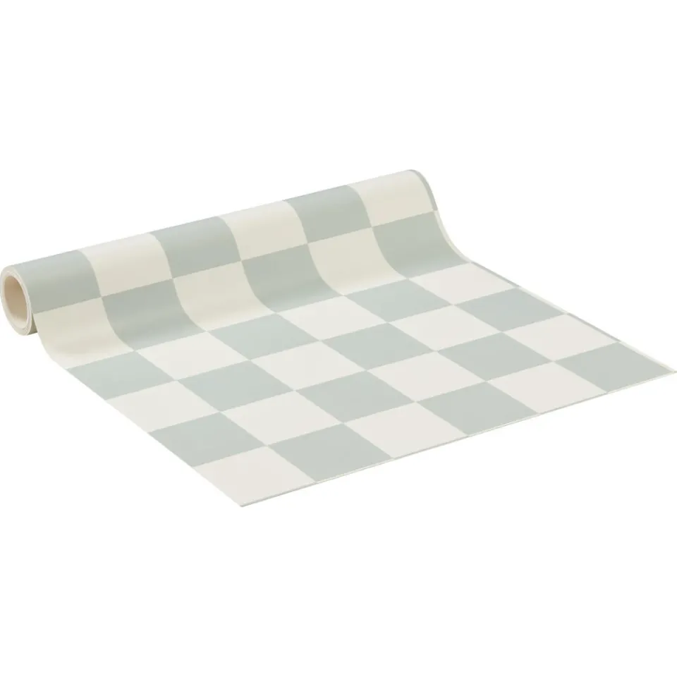 Kwantum Vinyl Alicia Mint Tegellook