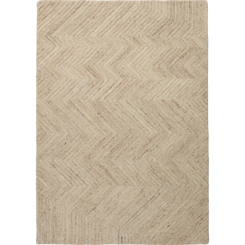 Kwantum Vloerkleed Zigzag Zand 160x230 Cm