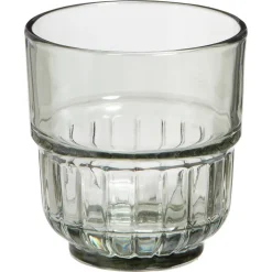 Kwantum Waterglas Stapelbaar Smoke