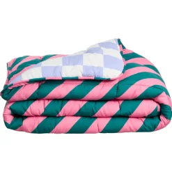 Kwantum Winterdekbed Check Multi 200x200 Cm